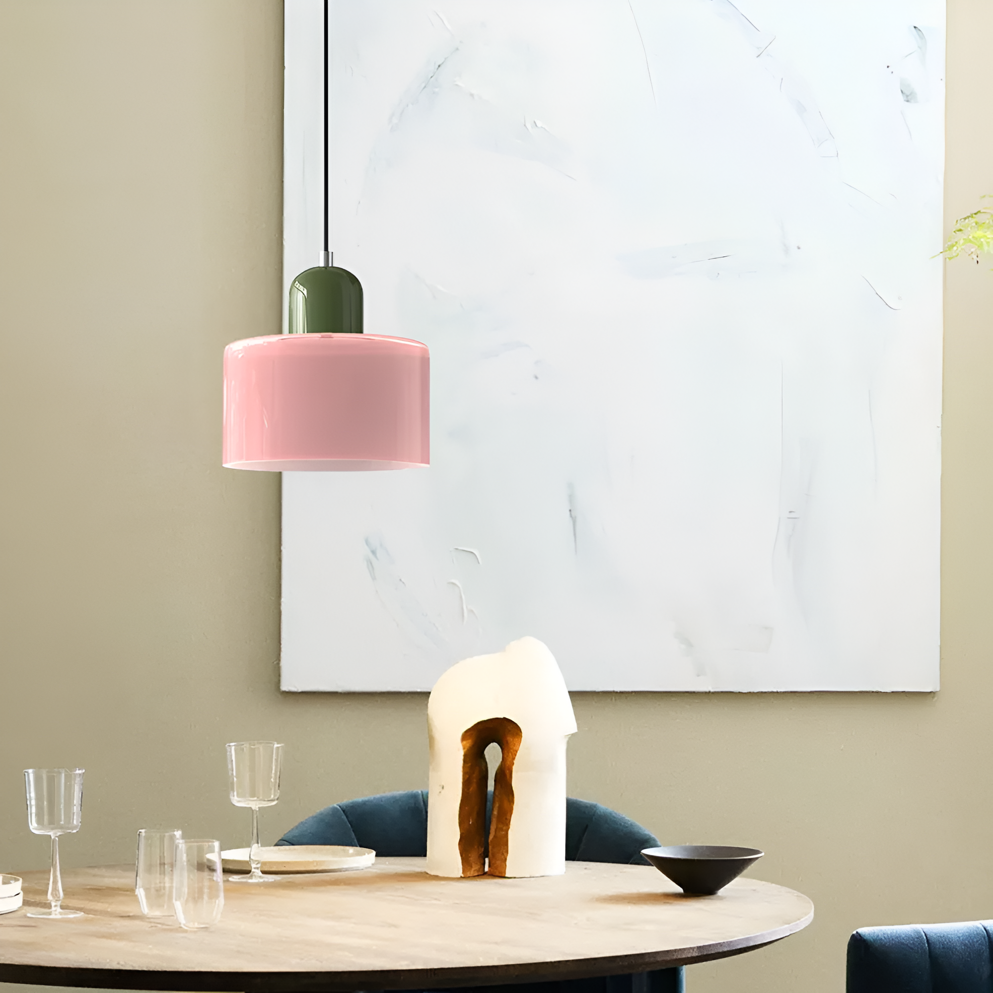 Nordic Glass Shade Pendant Light