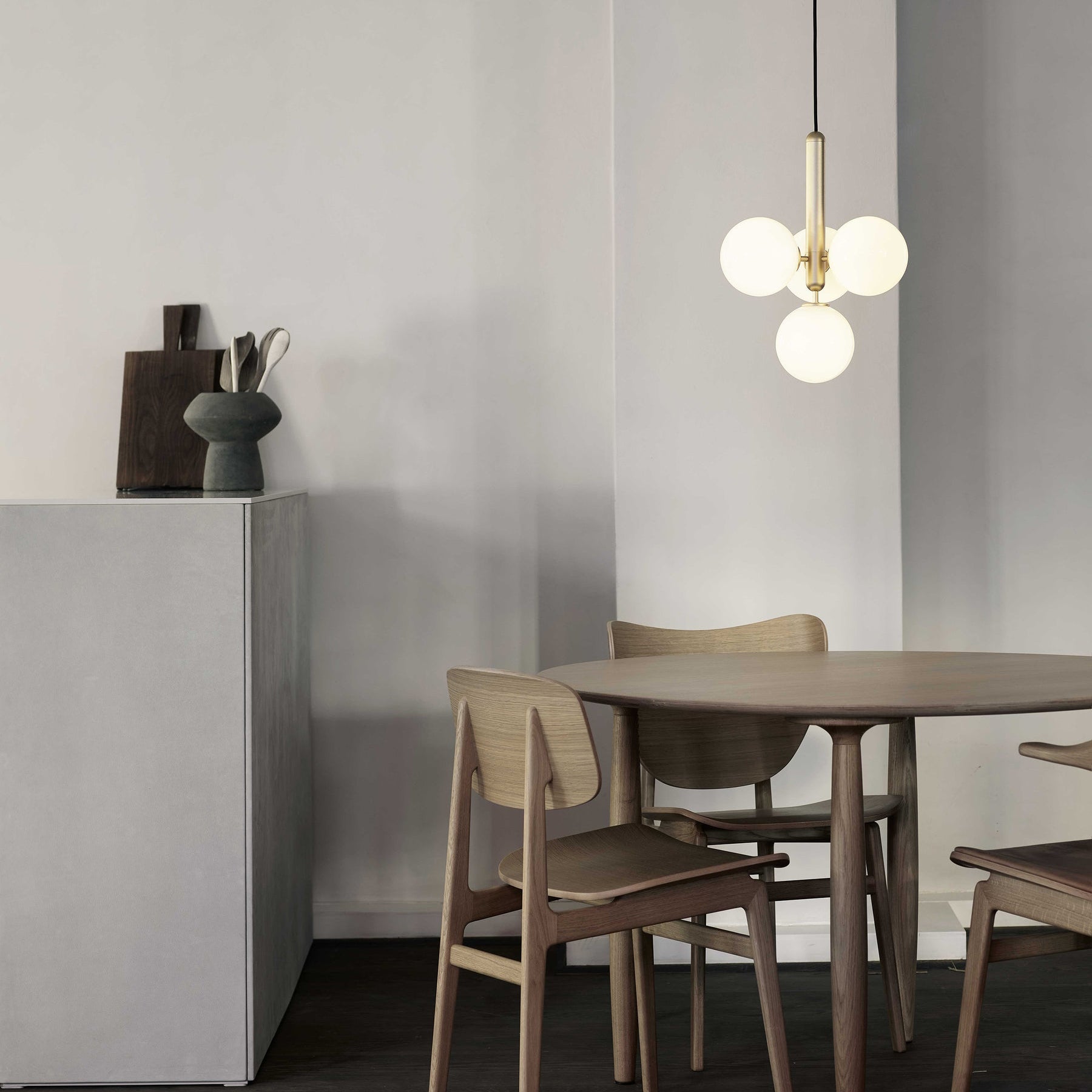 Solara Modern Glass Pendant Light