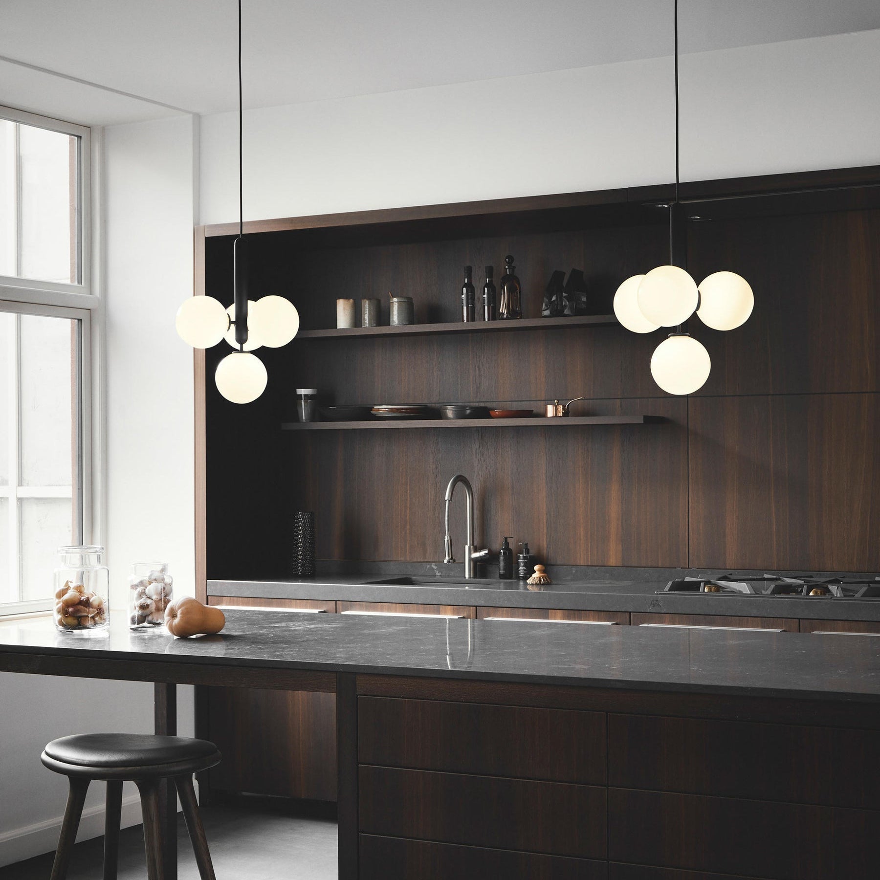 Solara Modern Glass Pendant Light