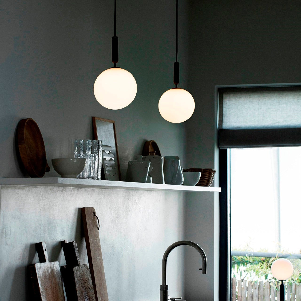 Solara Modern Glass Pendant Light