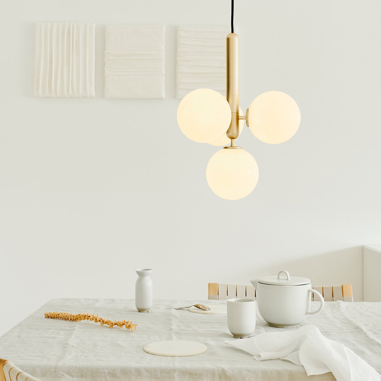 Solara Modern Glass Pendant Light