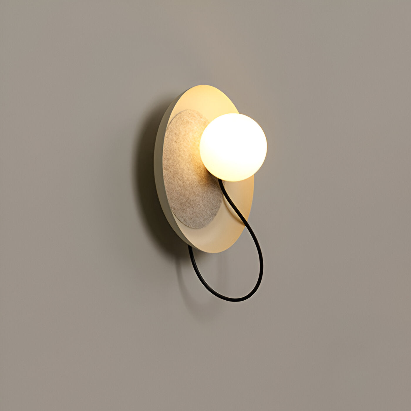 Nordic Modern Adjustable Circular Iron Wall Light
