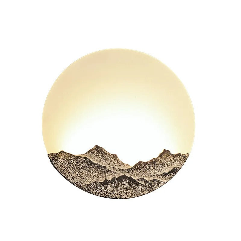 Modern Moon Wall Light