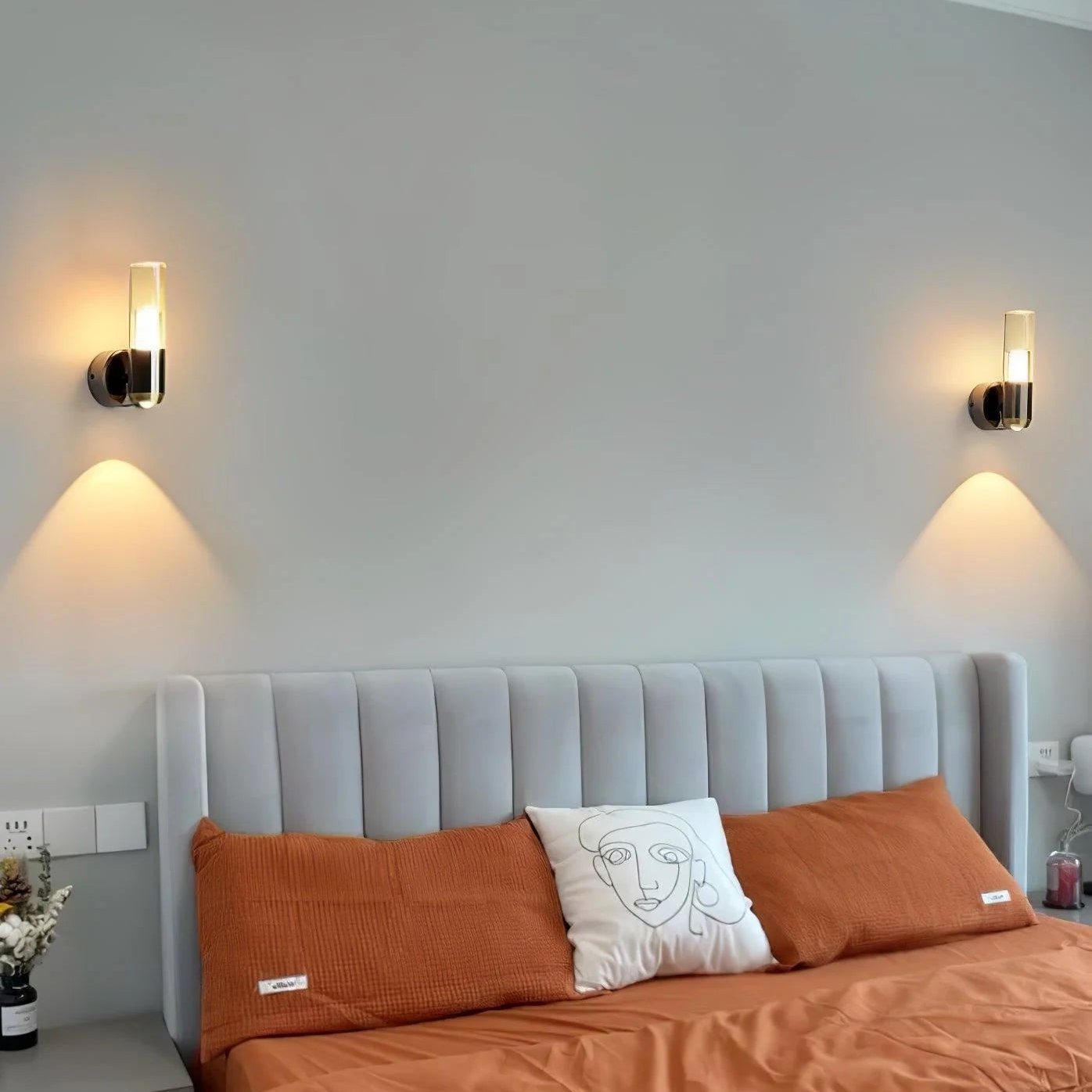 Light of Sleep Nordic Acrylic Tube Wall Light