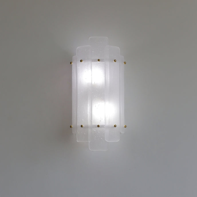 Freya Nordic Glass Wall Light