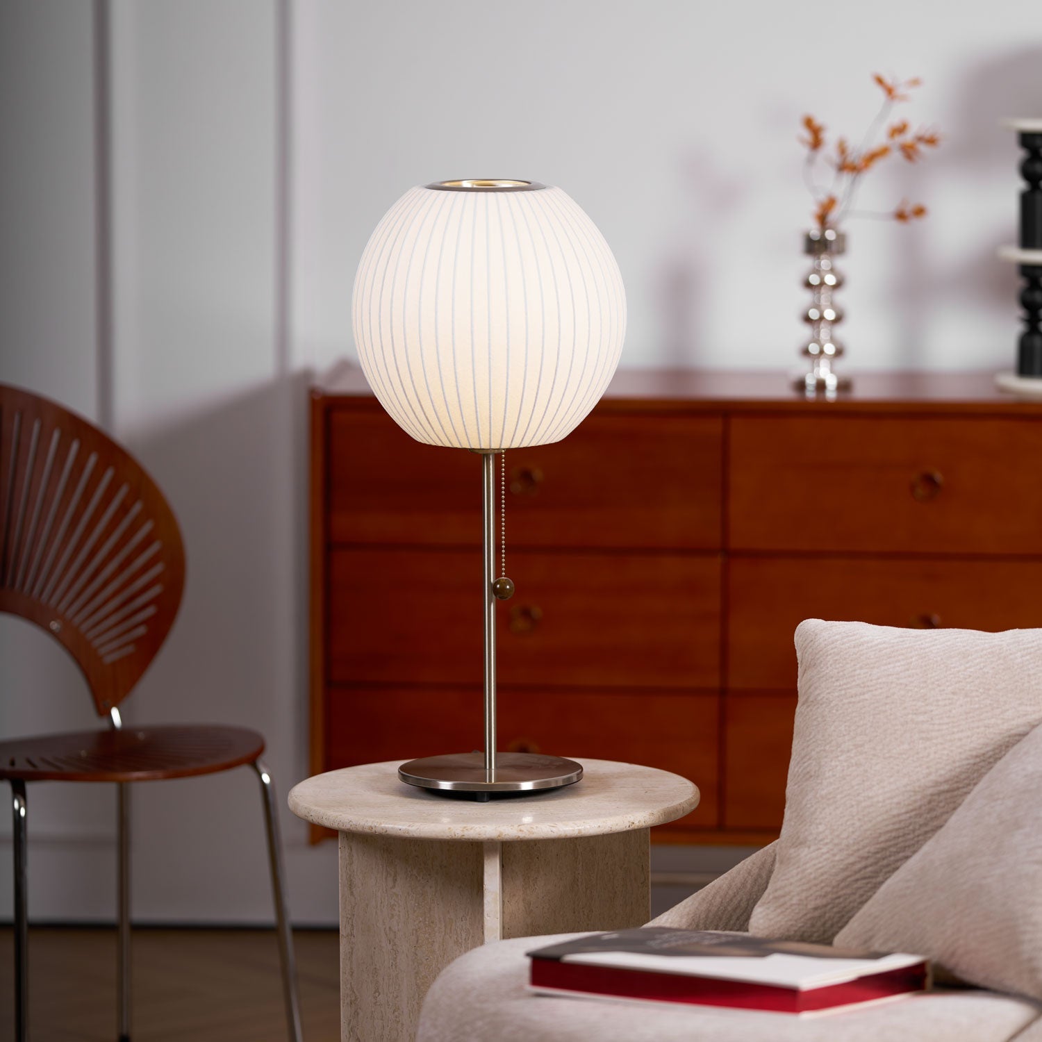 Bubble Glow Retro Polymer Table Lamp
