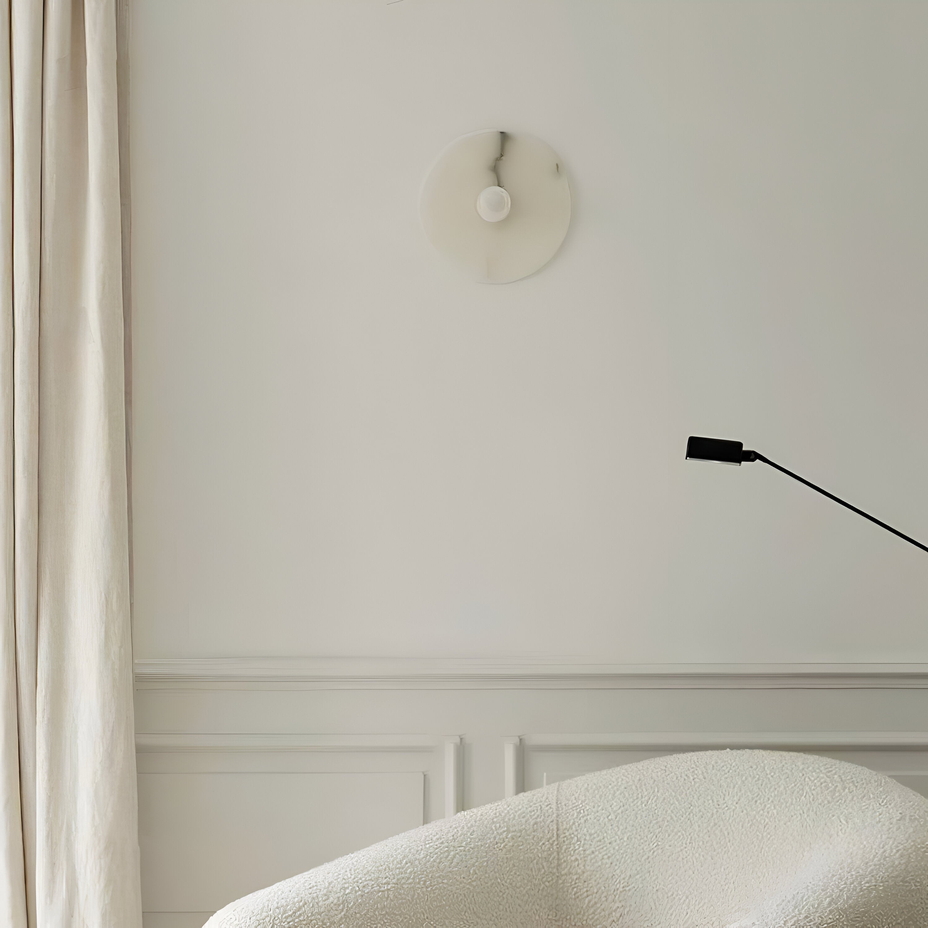 Nordic Alba Alabaster Wall Light