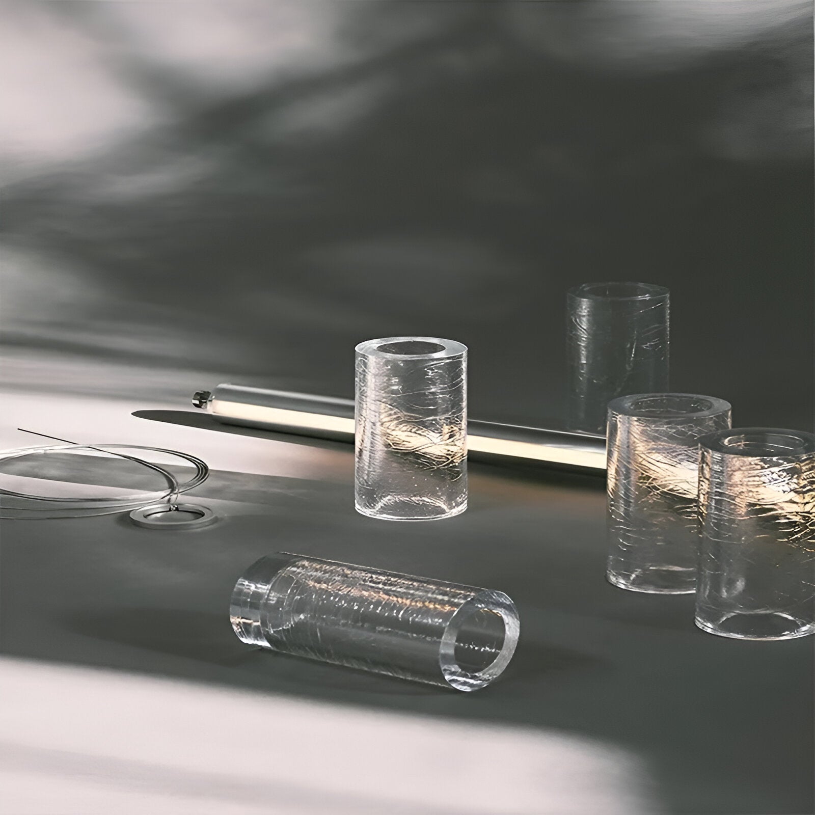 Nordic Aluminum with Glass Shade Luke Pendant Light