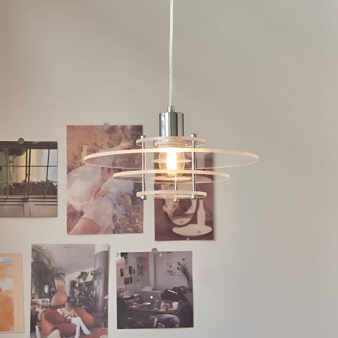Nordic Bauhaus Acrylic Pendant Light