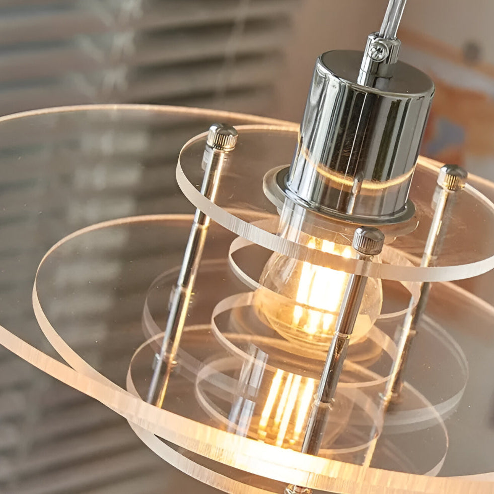 Nordic Bauhaus Acrylic Pendant Light