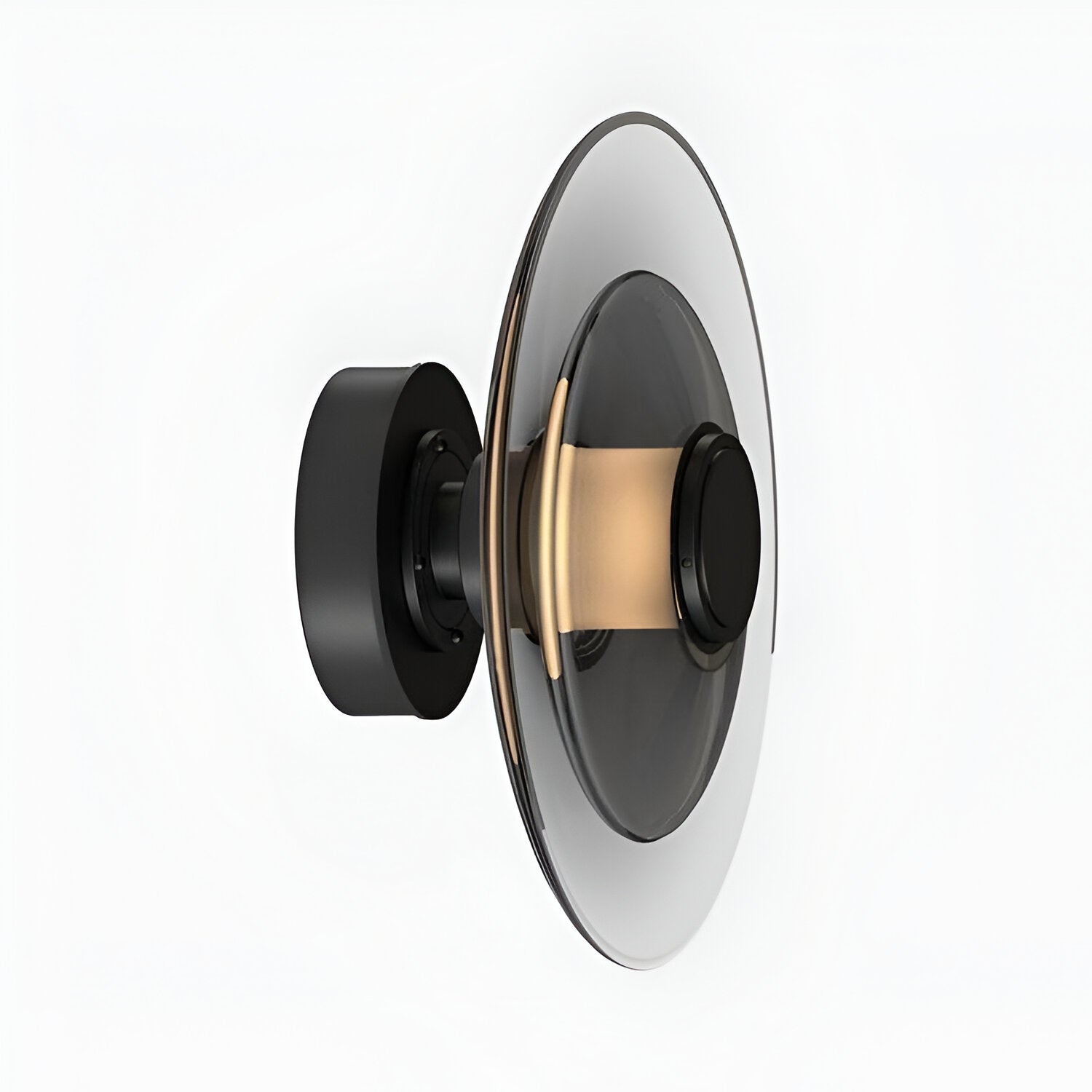 Nordic Glass Disc Shape Wall Light