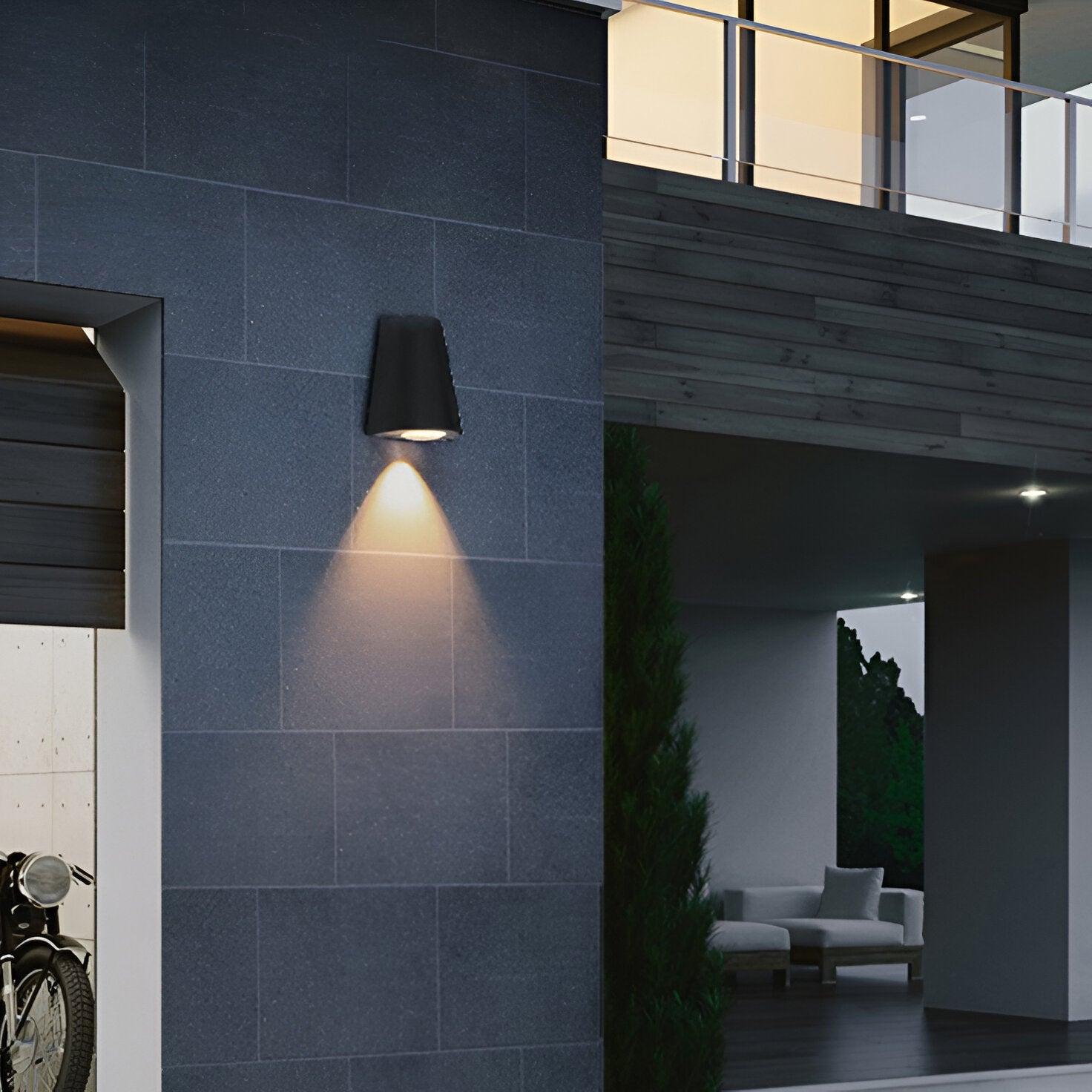 Nordic Aluminum IP65 Waterproof Outdoor Wall Light