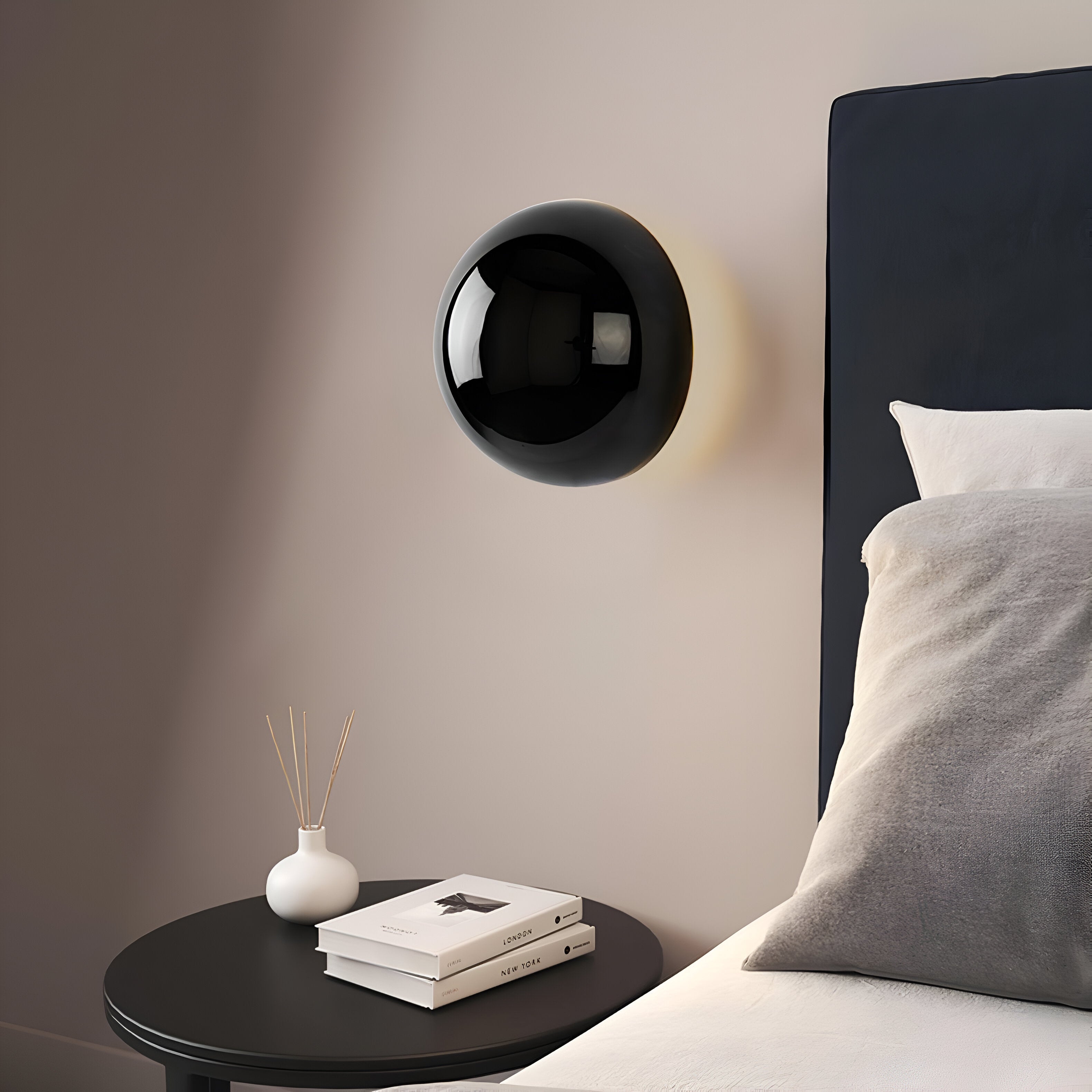 Nordic Iron Eclipse Wall Light