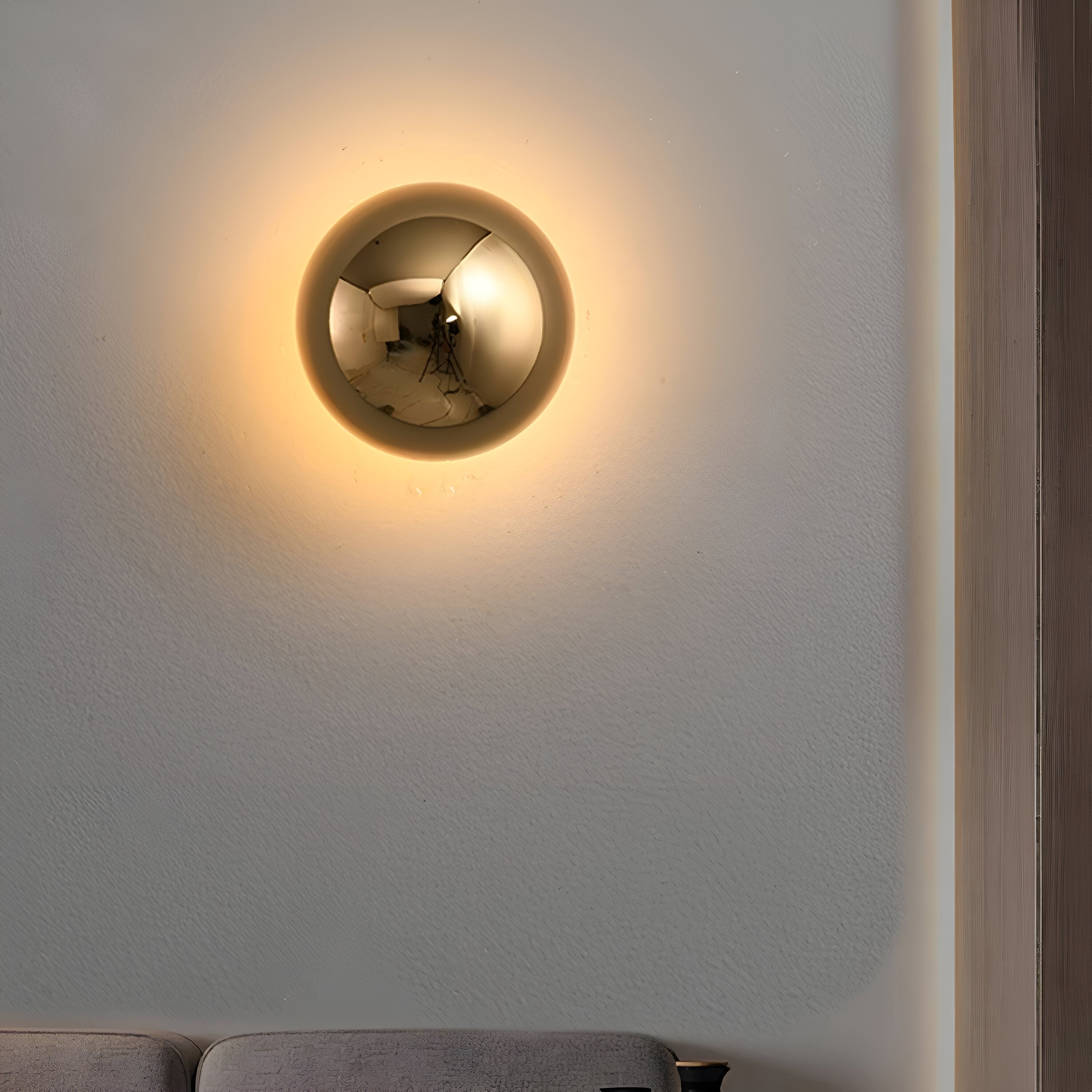 Nordic Iron Eclipse Wall Light