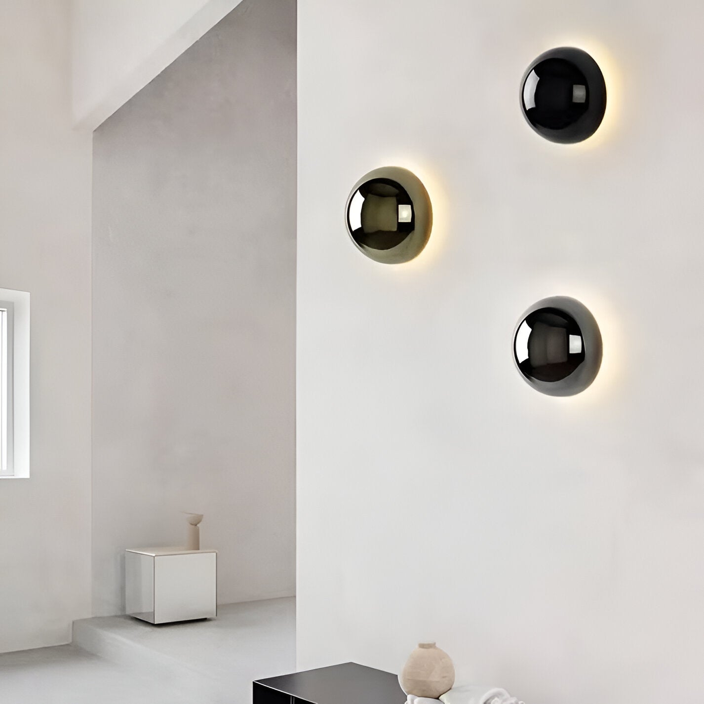 Nordic Iron Eclipse Wall Light