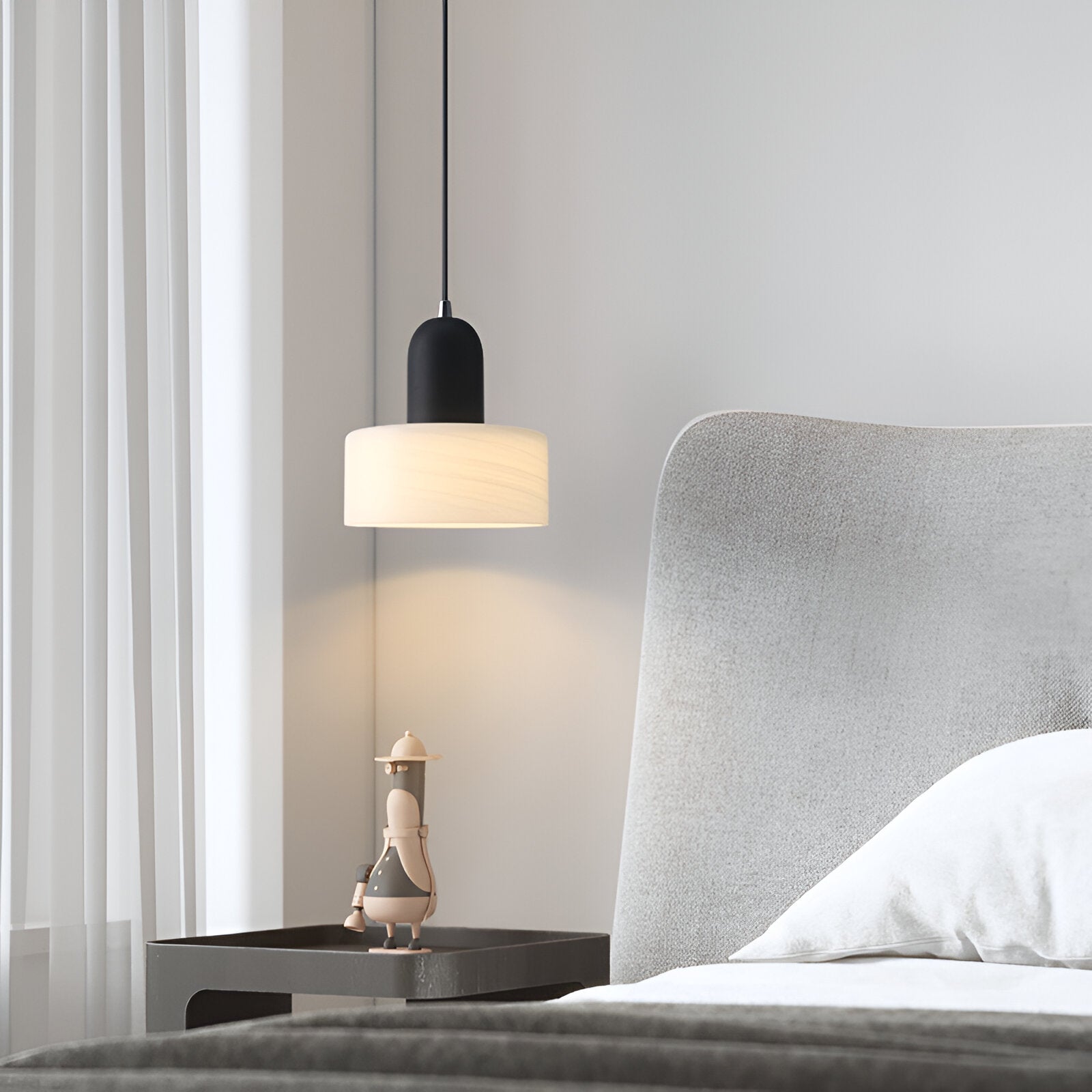 Nordic Iron Glass Suspension Pendant Light