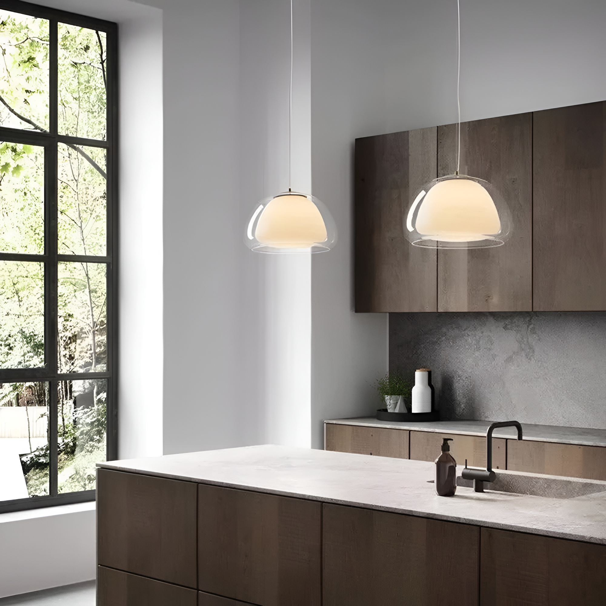 Nordic Jelly Glass Soho Pendant Light