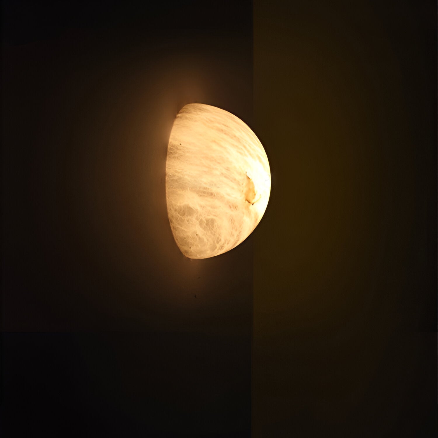 Nordic Marble Cloud Stone Wall Light