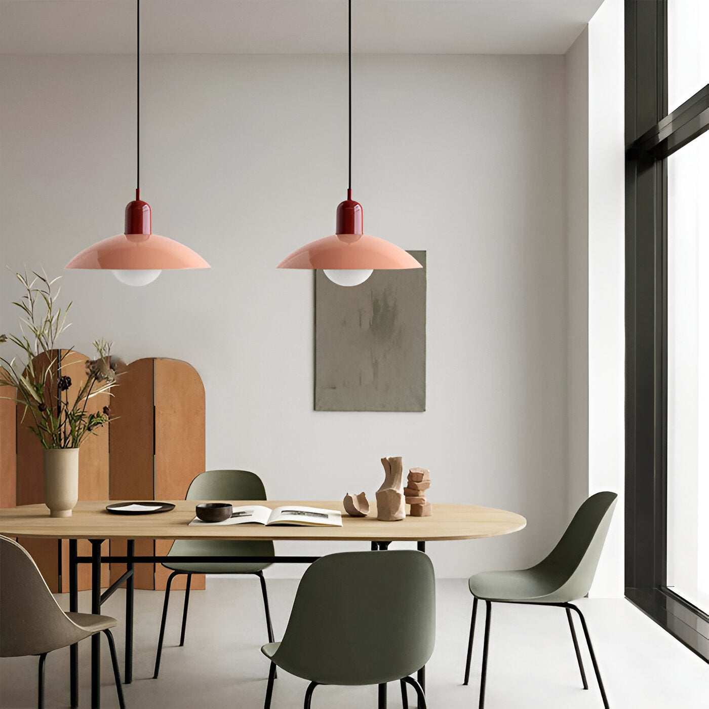 Nordic Modern Macaron Bauhaus Minimalist Pendant Light