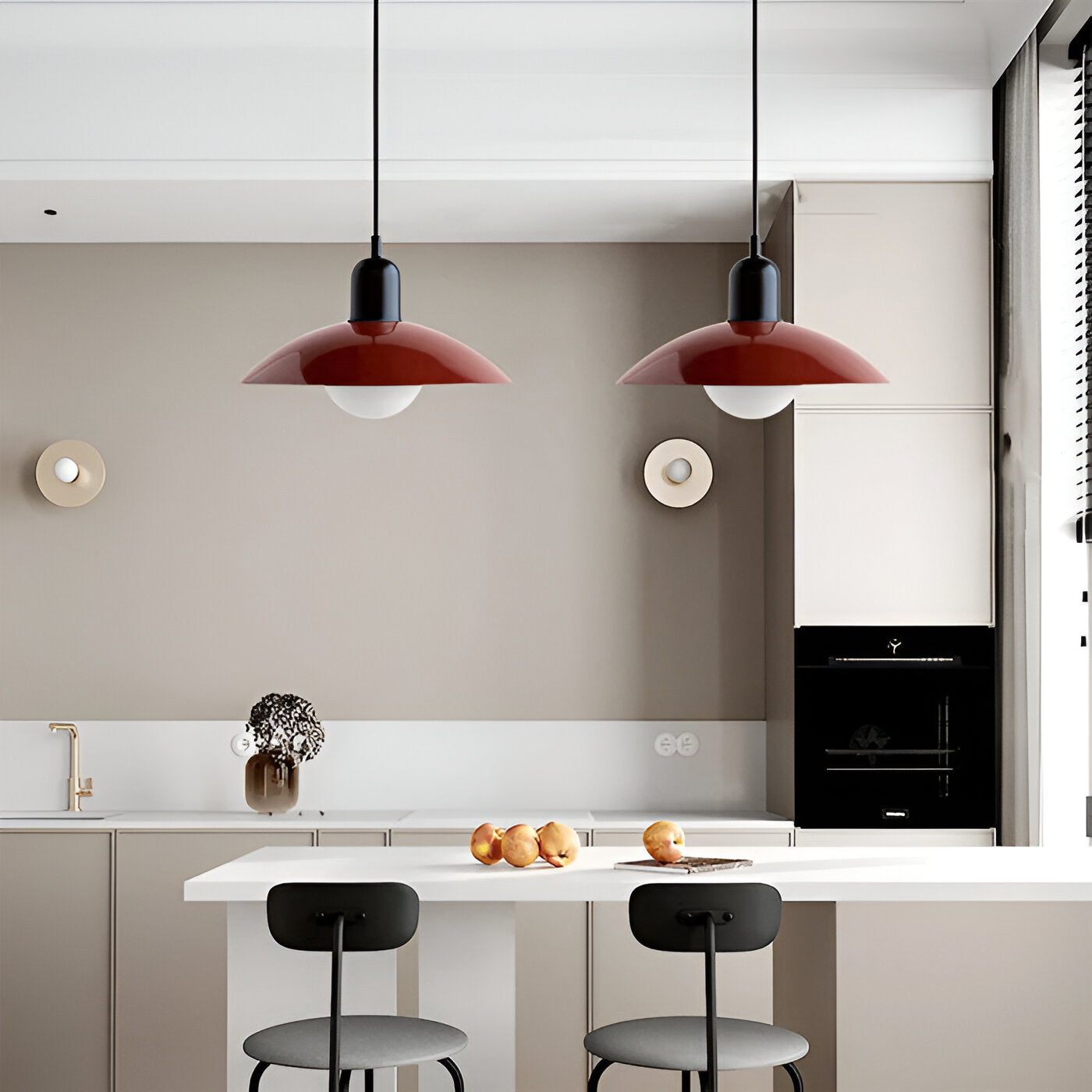 Nordic Modern Macaron Bauhaus Minimalist Pendant Light