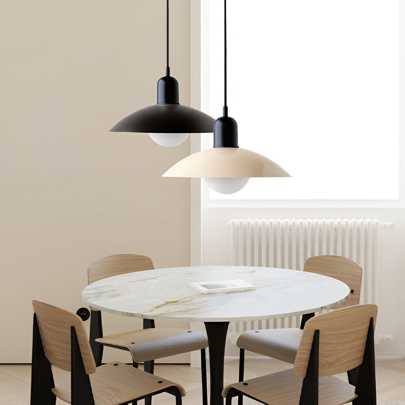 Nordic Modern Macaron Bauhaus Minimalist Pendant Light