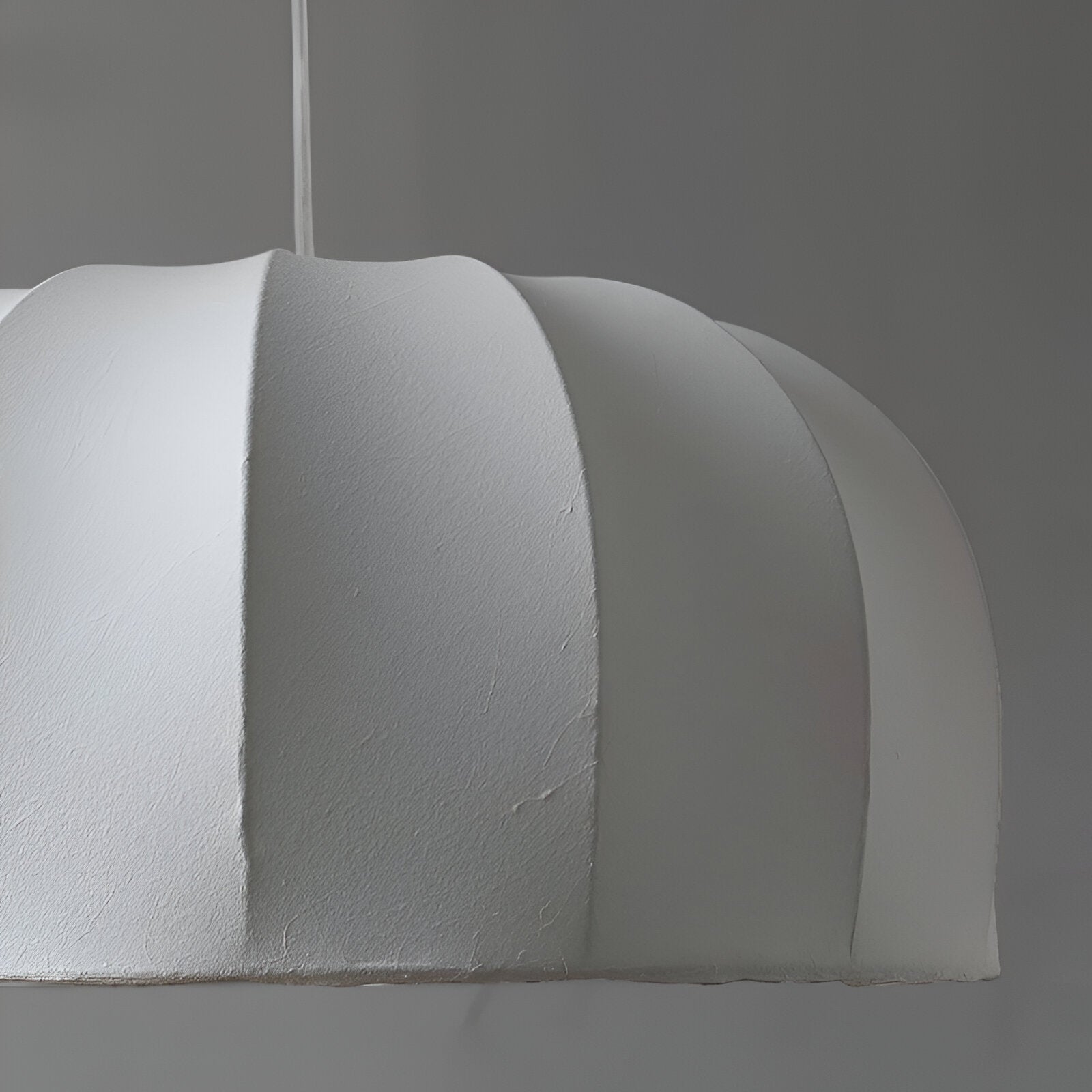 Japandi Modern Handmade Silk Pendant Light