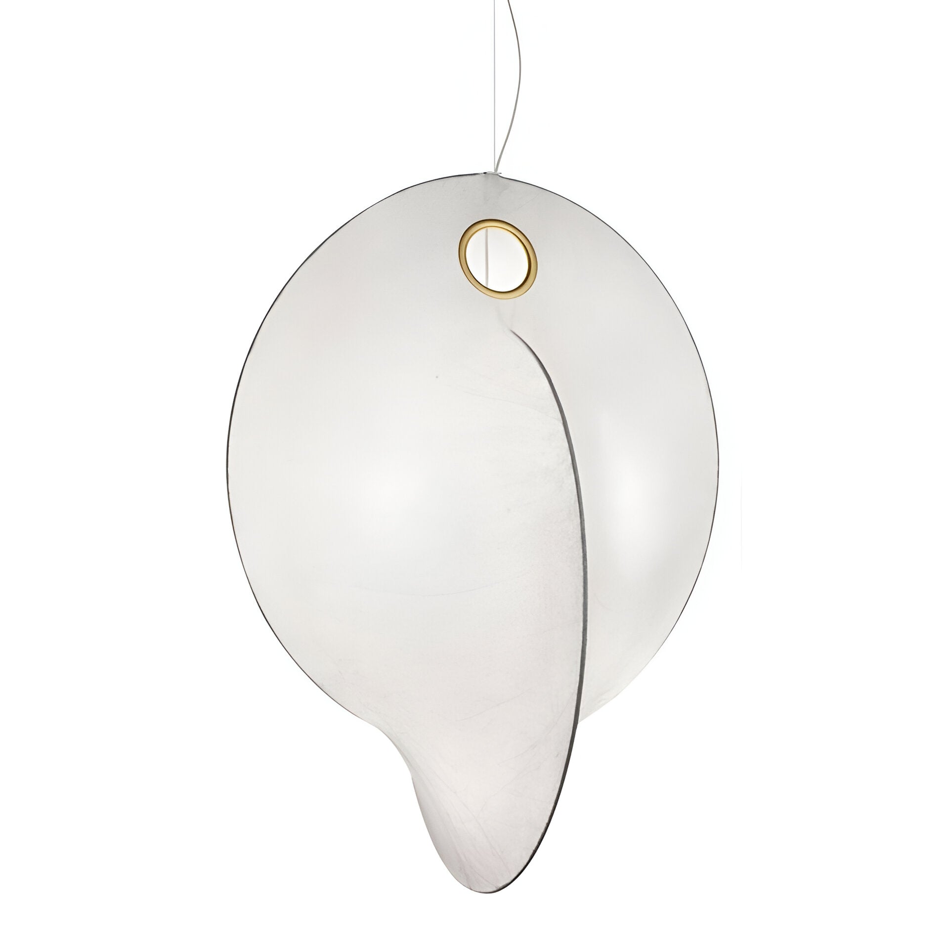 Nordic Organic Sculptural Silk Pendant Light