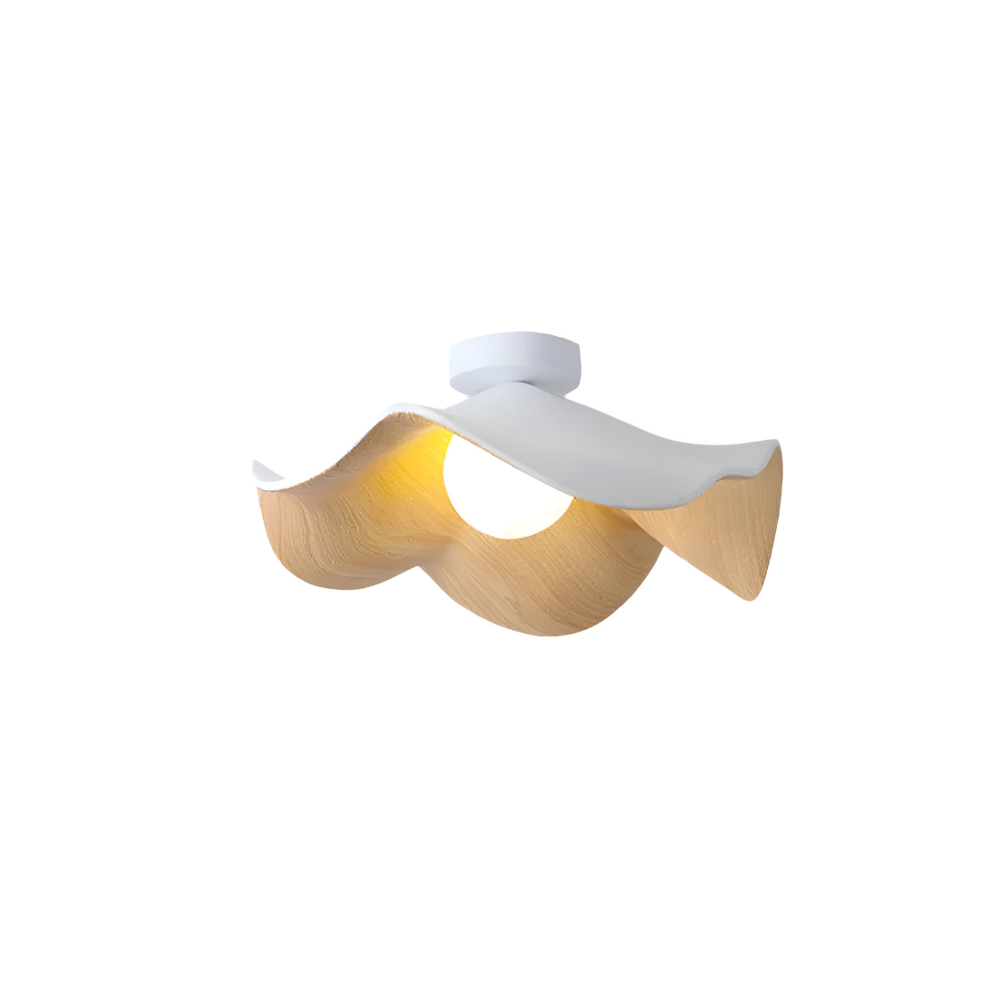 Nordic Resin Flower Shape Ceiling Light