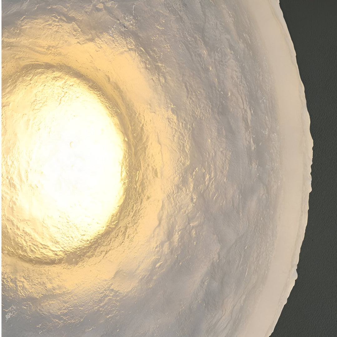 Seren Nordic Resin Round Wall Lamp