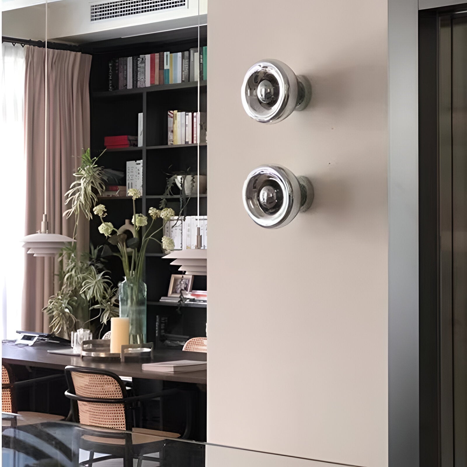 Elina Nordic Metal Wall Light