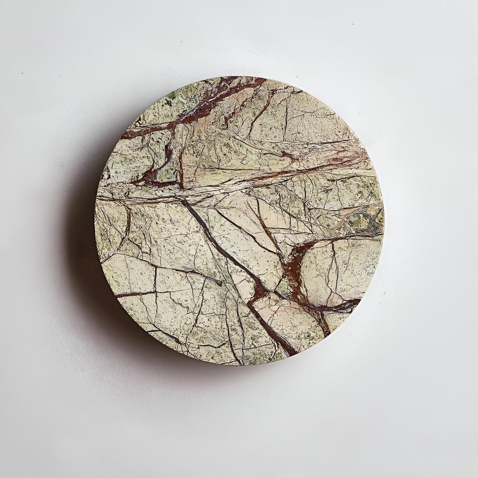 Nordic Round Marble Stone LED Wall Light