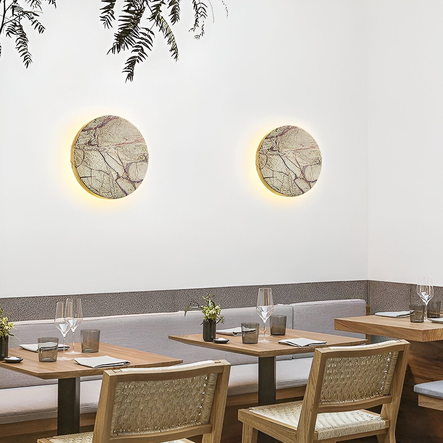 Calira Nordic Marble LED Wall Lamp