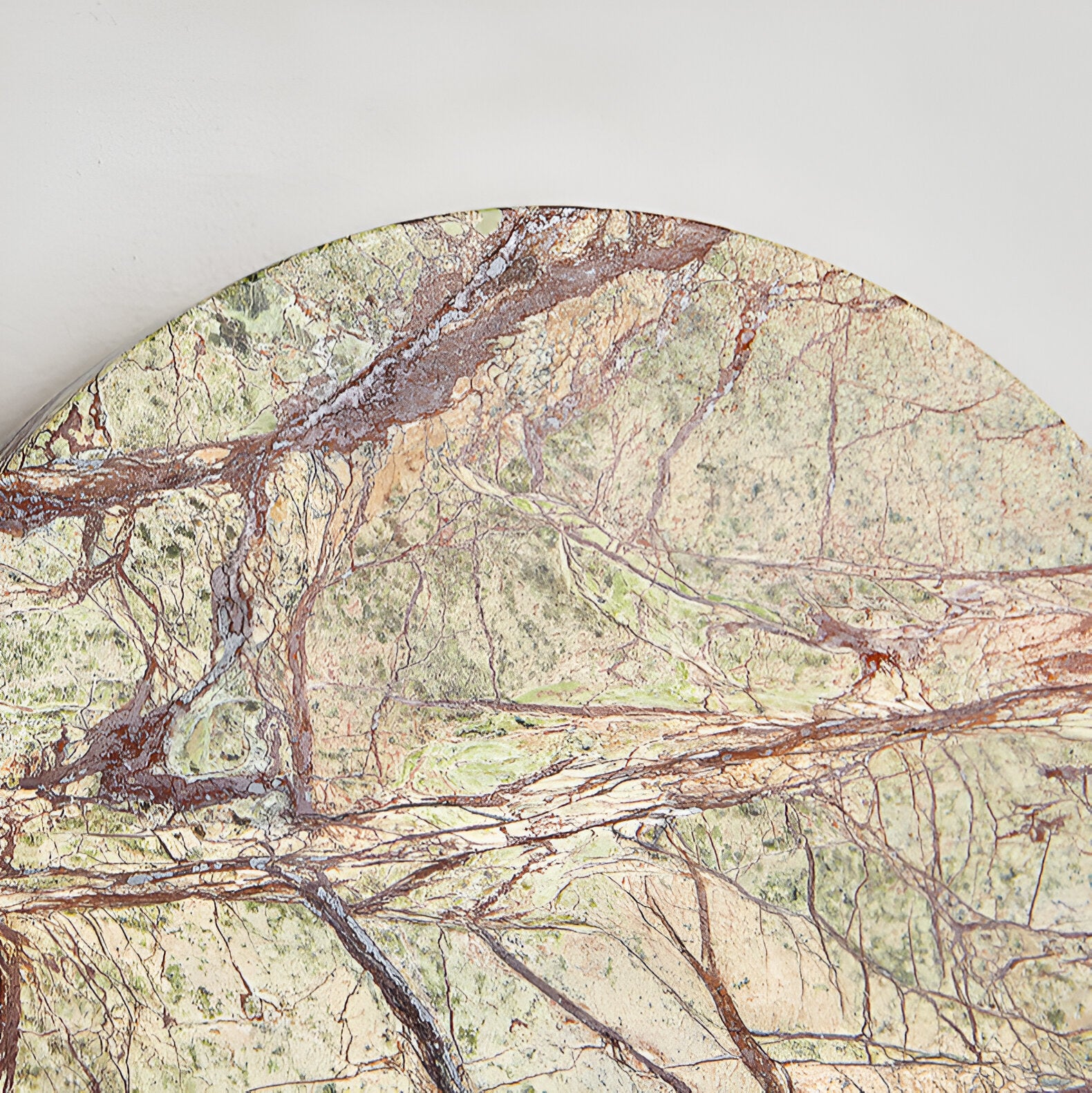 Nordic Round Marble Stone LED Wall Light