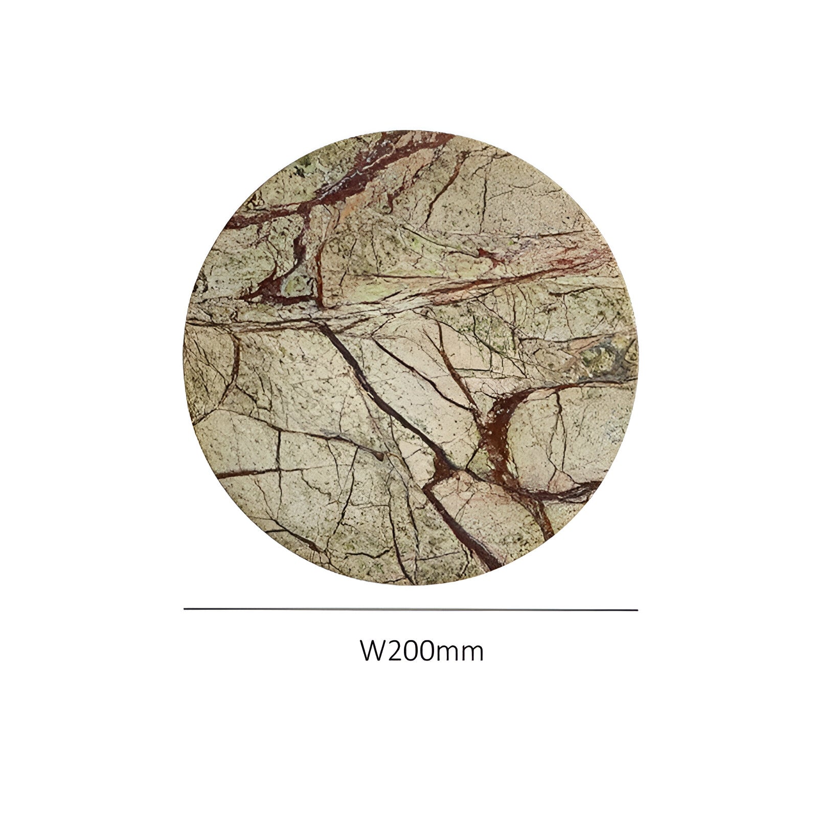 Nordic Round Marble Stone LED Wall Light