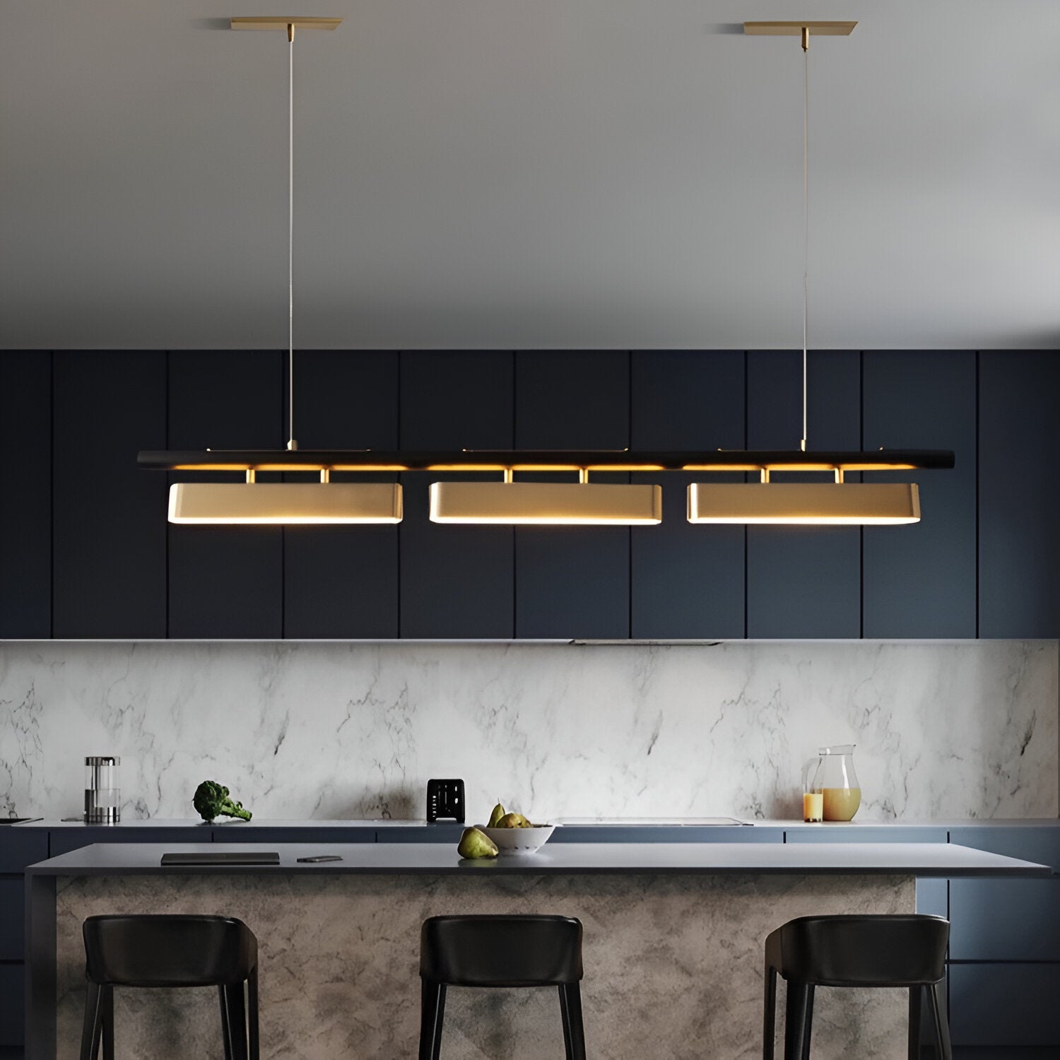 Nordic Stainless Steel Skylar LED Pendant Light