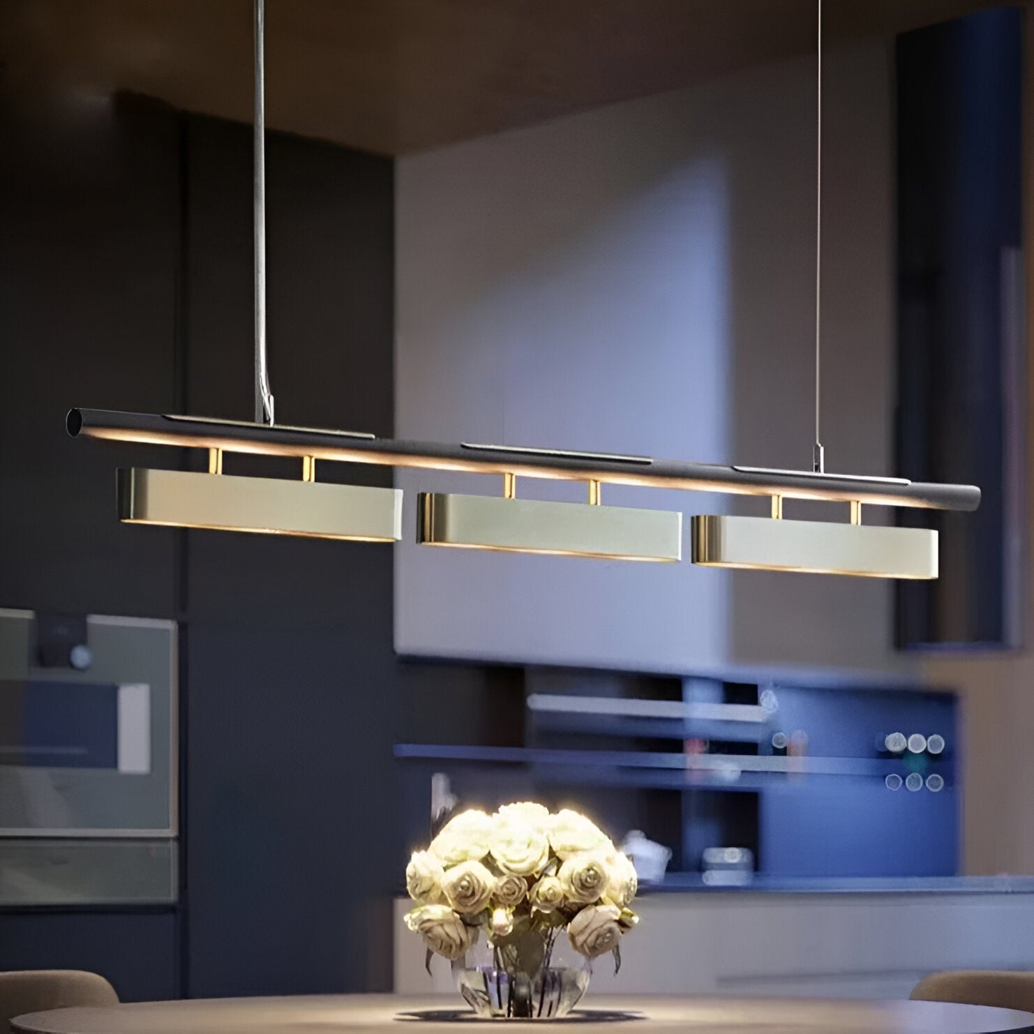 Nordic Stainless Steel Skylar LED Pendant Light