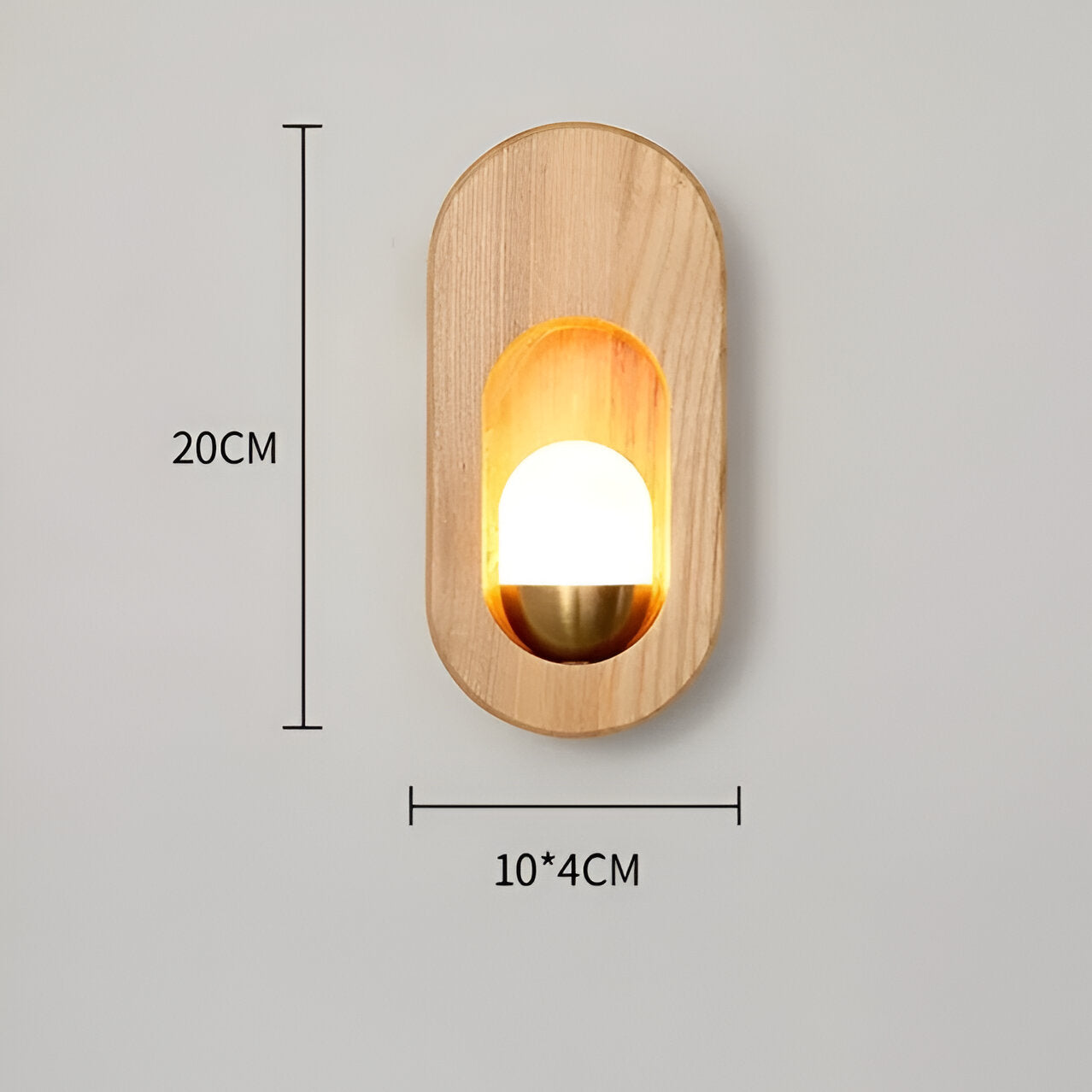 Nordic Style Egg Chaymae Wall Light