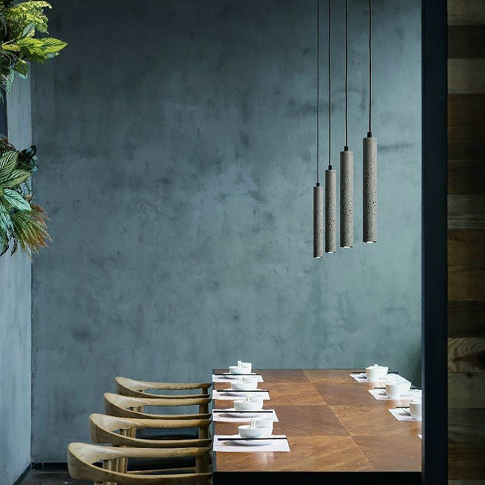 Nordic Travertine Industrial Marble Pendant Light