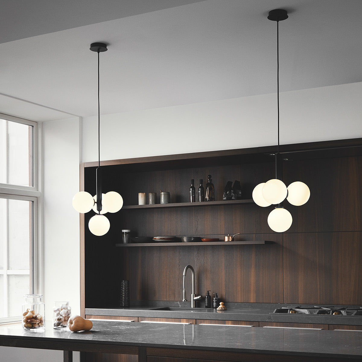 Solara Modern Glass Pendant Light