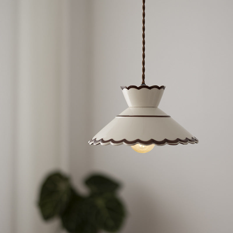 Fall Classic Vintage Ceramic Pendant Light