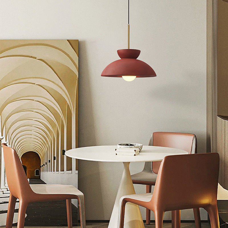 Augustus Nordic Resin Modern Pendant Light