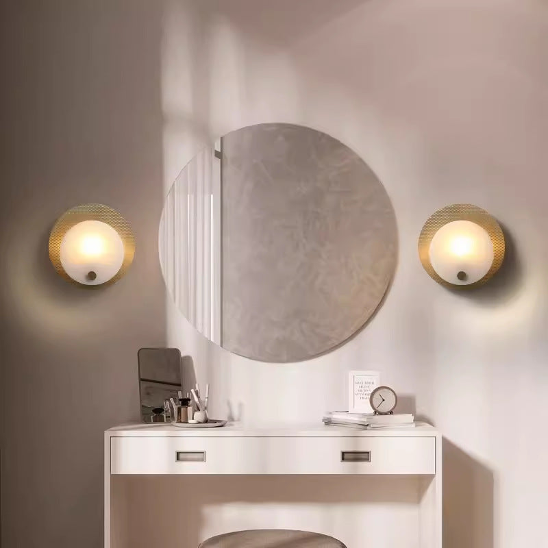 Elysian Glow Luxury Nordic Marble Wall Light