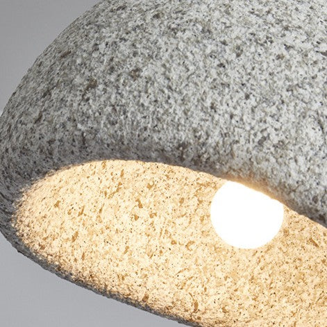 Nordic Wabi Sabi Fiberglass Pendant Light