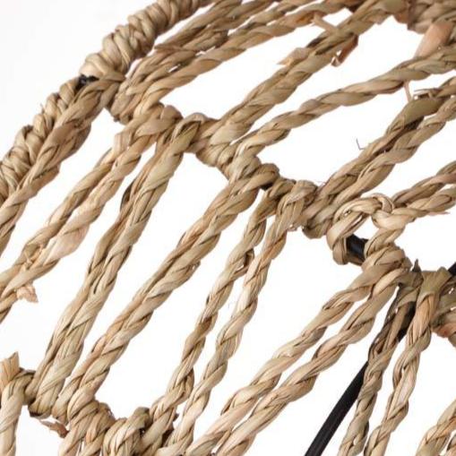 Retro Hand-Woven Cotton Rope Pendant Light