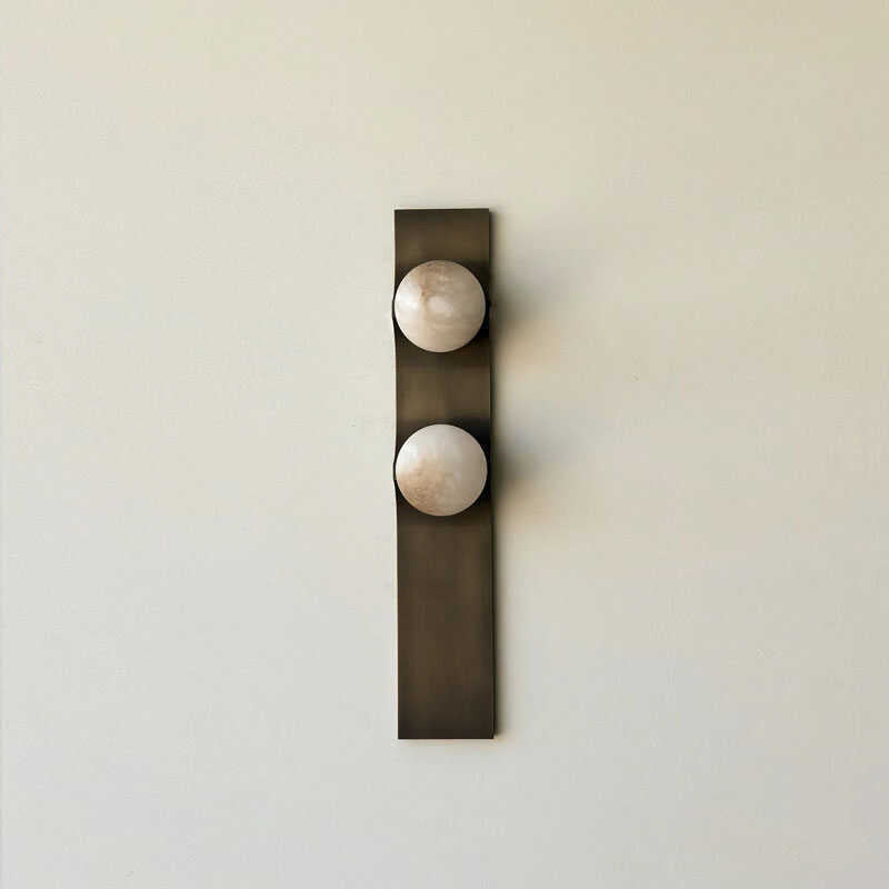 Solenne Nordic Modern Marble Ball Wall Lamp