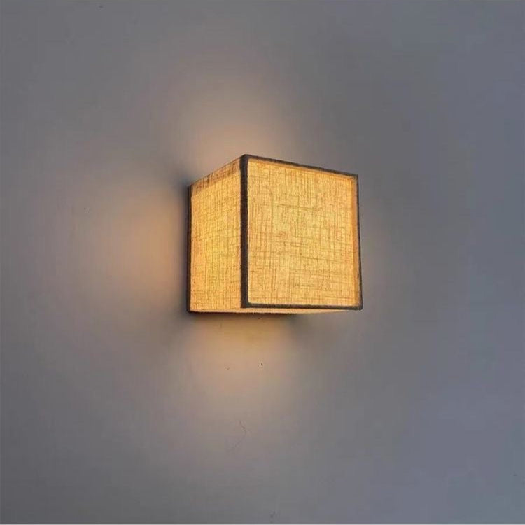 Zenform Glow Japanese Wabi-Sabi Fabric Wall Lamp