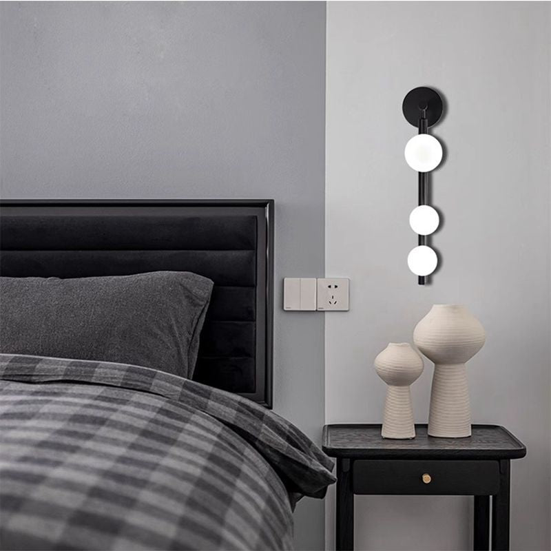 Elora Sculptural Glass Minimalist Wall Light