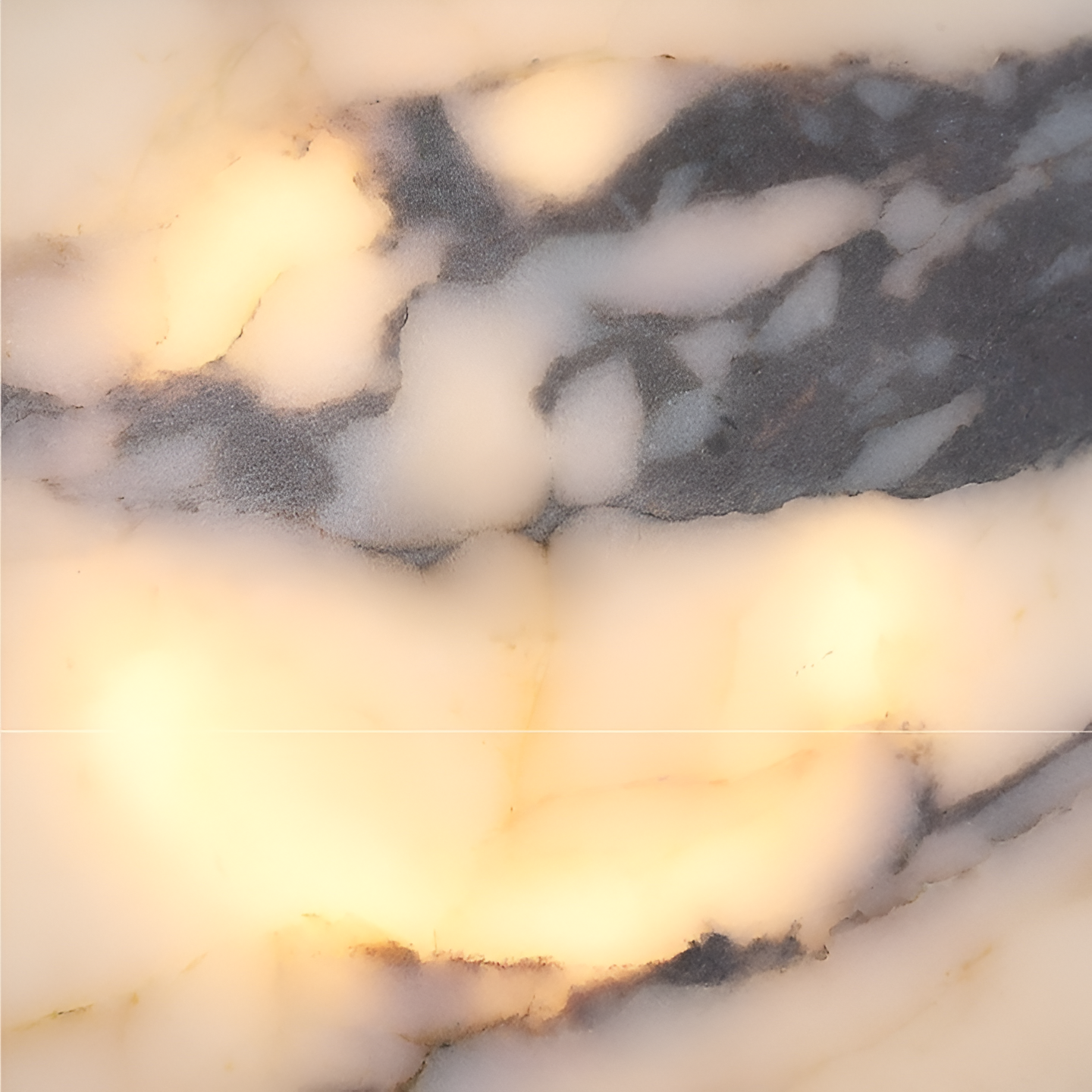 Lampada da parete in pietra naturale Moonshade in marmo di lusso