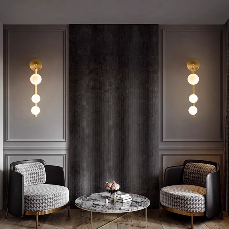 Elora Sculptural Glass Minimalist Wall Light