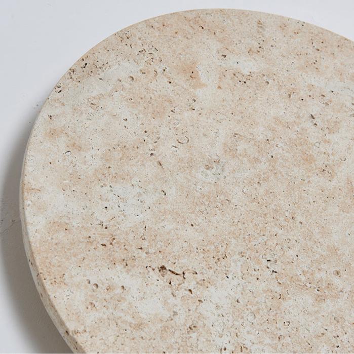 Travertine Stone Round Wall Light